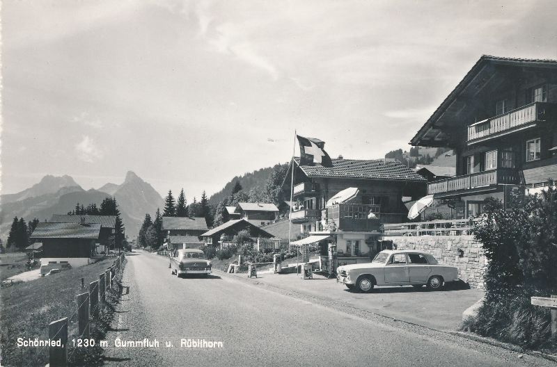 Cartoline postali: Schönried - Oldtimer + c1965 – Usato da Emmenbrücke venduto da teestube