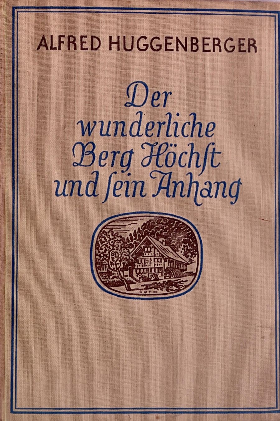 Libri: Buch - "Der wunderliche Berg Höchst" – Usato da Winterthur venduto da Green-Future 1
