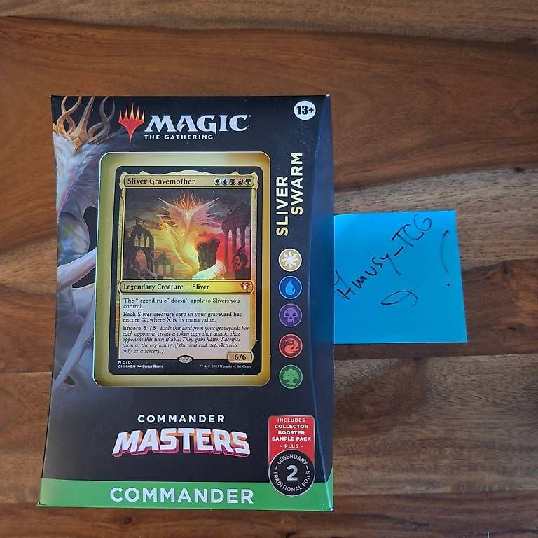 Magic The Gathering Sammelbilder & Trading cards: Deck Commander Masters MTG Sliver Swarm NEUF SCELLÉ – Neu und originalverpackt aus Biel/Bienne von Amusy_TCG