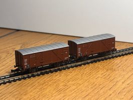 *e1350: 2 Güterwagen (Spur N)