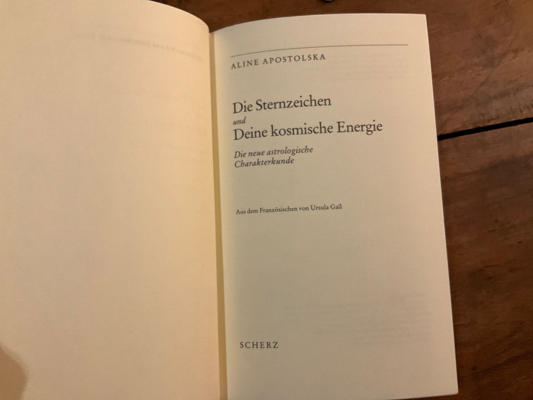 Libri: Die Sternzeichen und deine kosmische Energie – Usato da Avenches venduto da Lactobacille 2