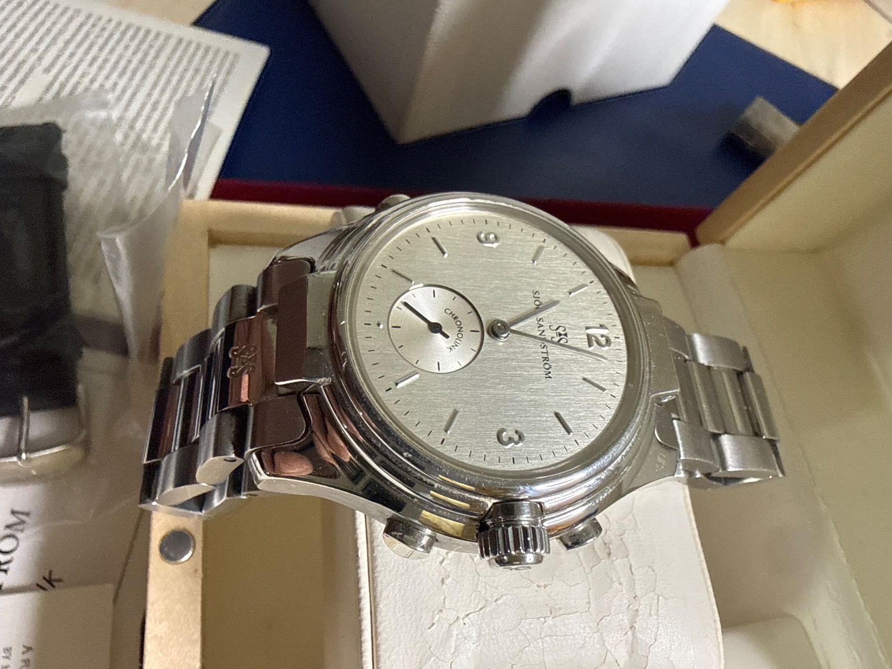 Uhren: SJÔÔ SANDSTRÖM  Chronolink Worldtimer UTC 40 mm – Gebraucht aus Pfeffingen von Allhandelklgwatches 2