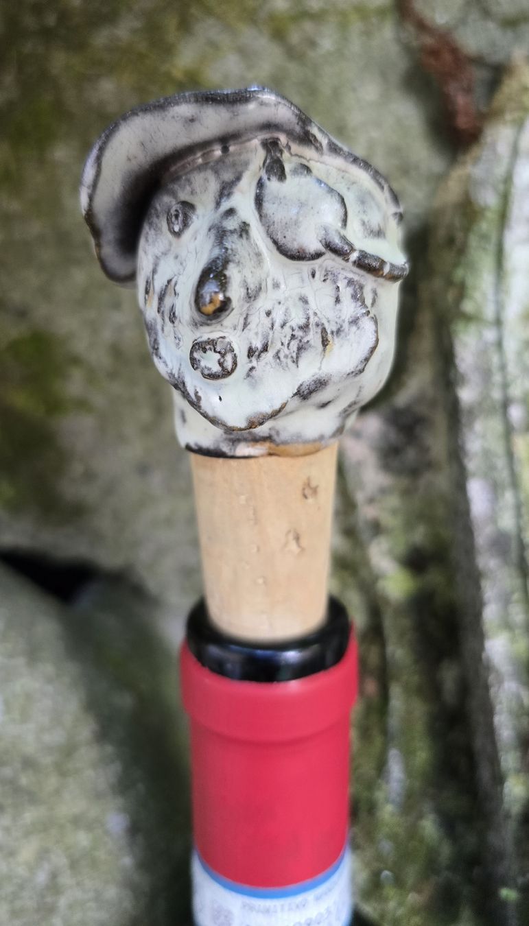 Flaschenöffner & -verschlüsse: Flaschenverschlusstopf Keramik handgemacht – Gebraucht aus Walkringen von Vanuca 3
