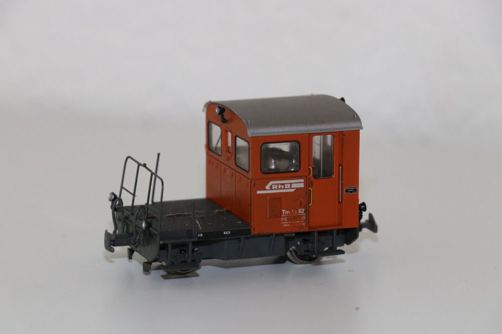 BEMO - RhB Tm 2/2 62 Rangierlok H0m (Gebraucht) in Matten b. Interl für ...