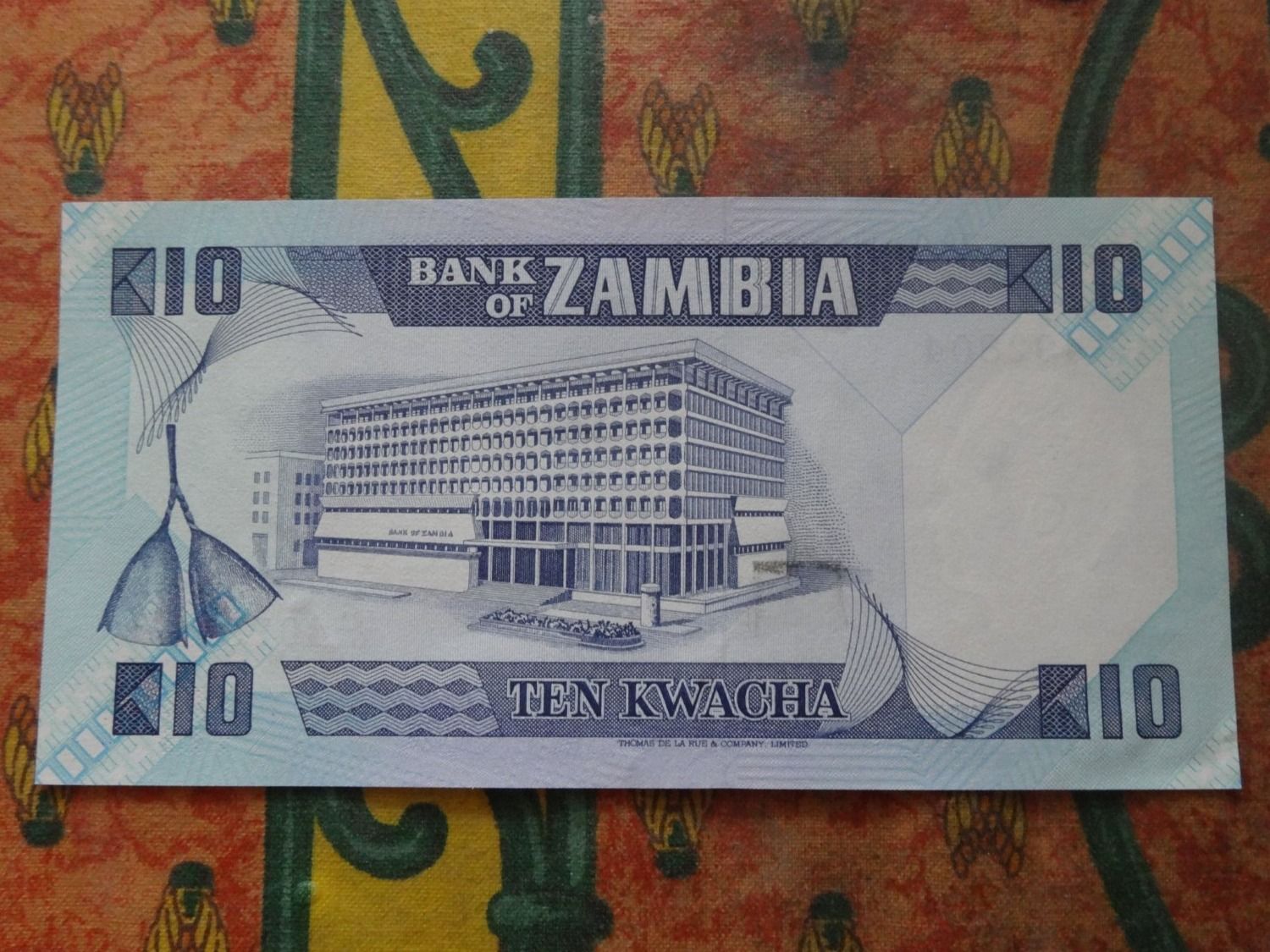 Banknoten: ZAMBIE 10  Kwacha  Billet – Gebraucht aus Romanel-sur-Lausanne von Swift13 1