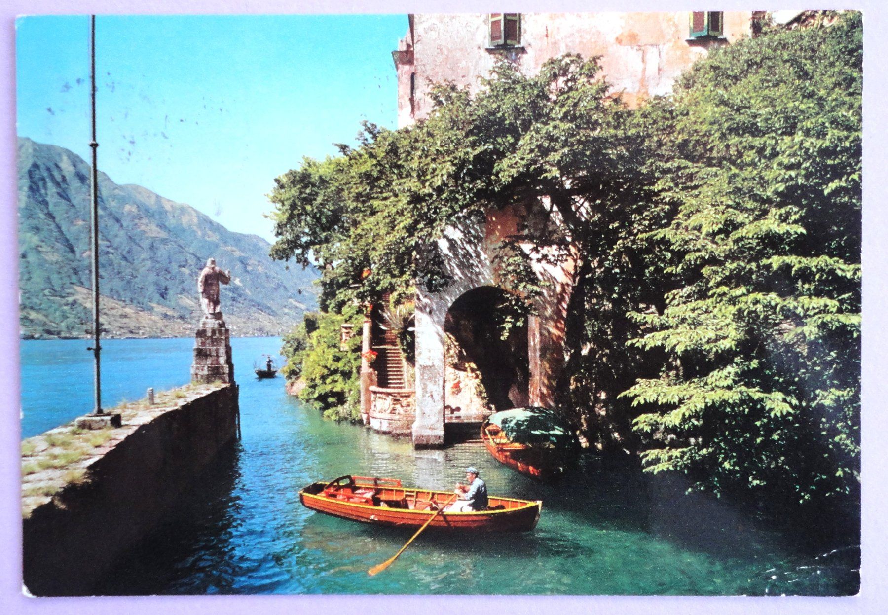 Cartoline postali: Punta di Balbianello - Lago di Como – Usato da Fétigny venduto da Billy2miny