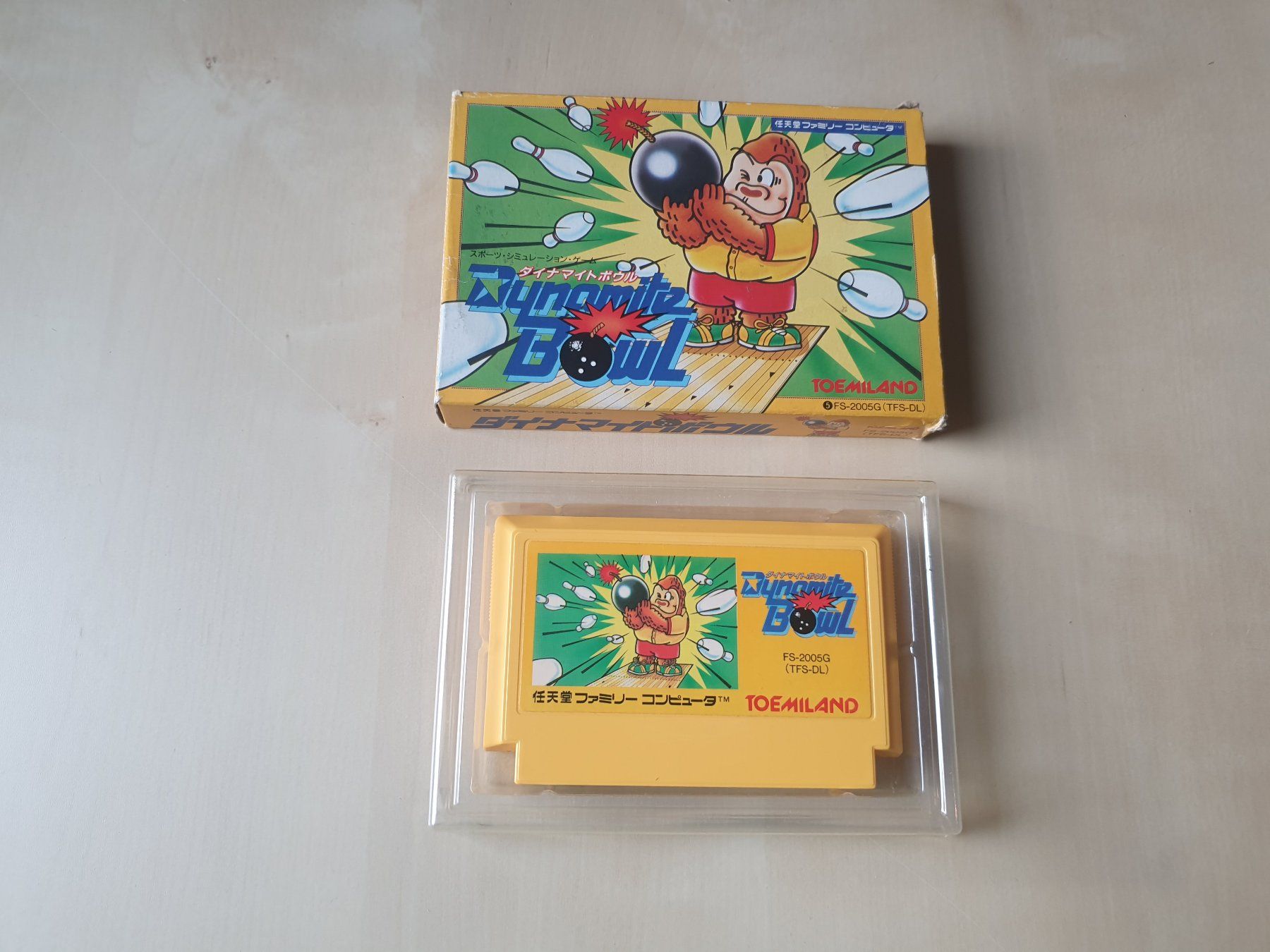 Nintendo Giochi: Dynamite Bowl Famicom – Usato da Stansstad venduto da collectorsshop 6