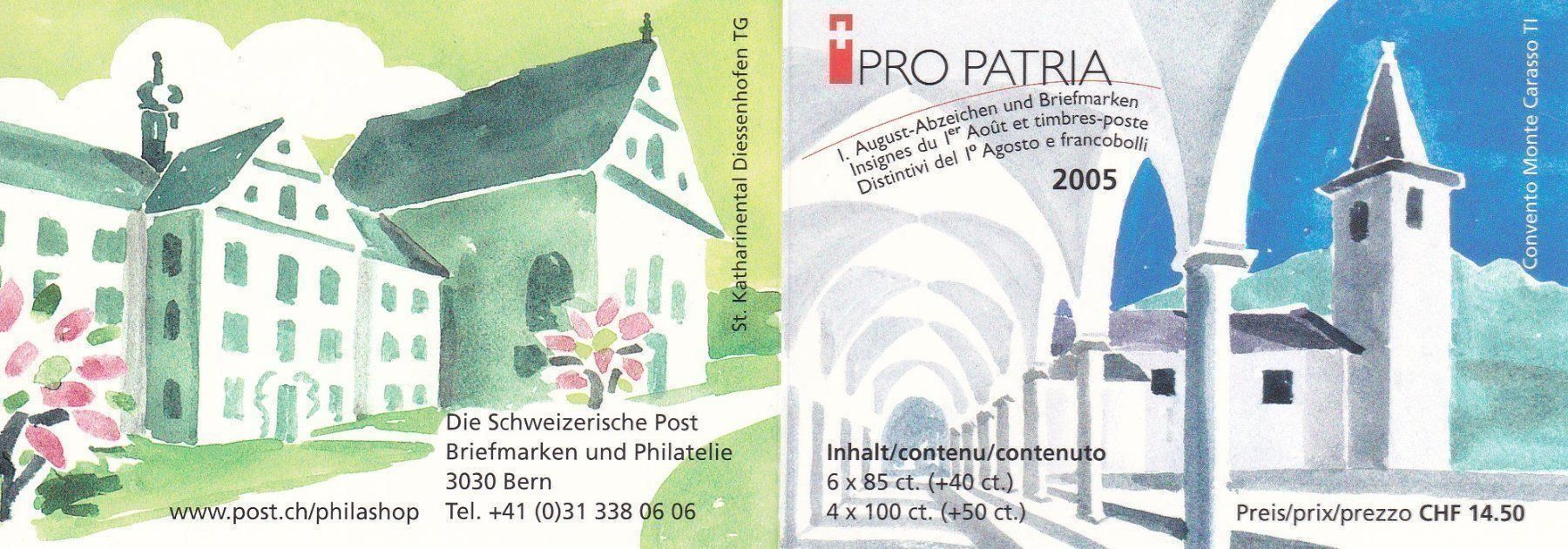 Tutti i francobolli: Postfrisch PP MH 2005 – Nuovo e nell'imballaggio originale da Schliern b. Köniz venduto da joni20