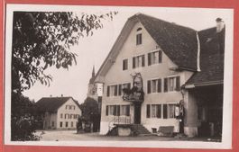 Auw AG - Restaurant Hirschen - Fotokarte 1938