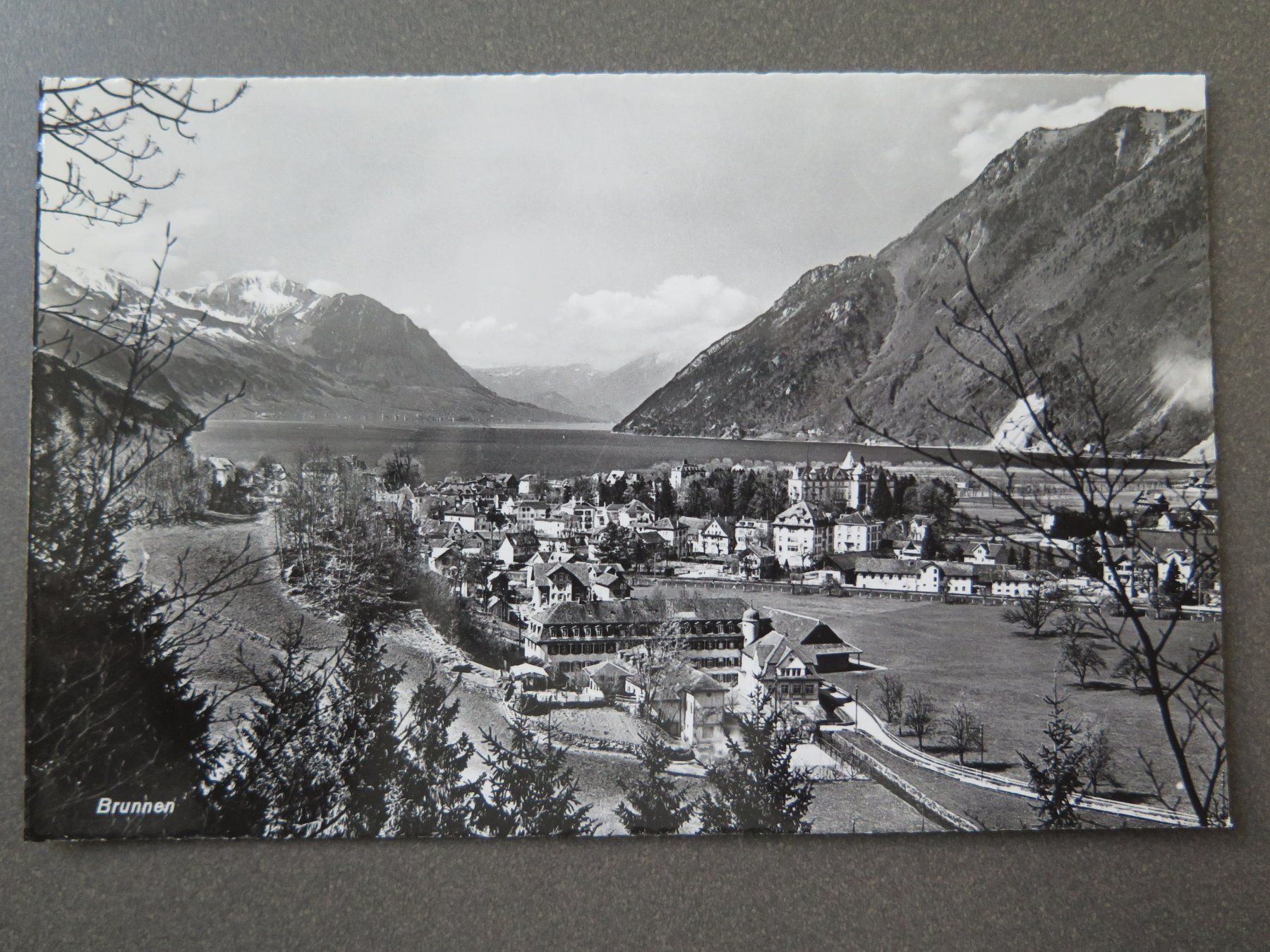 Cartoline postali: BRUNNEN - UNÜBLICHE ANSICHT – Usato da Wittenbach venduto da lipasal
