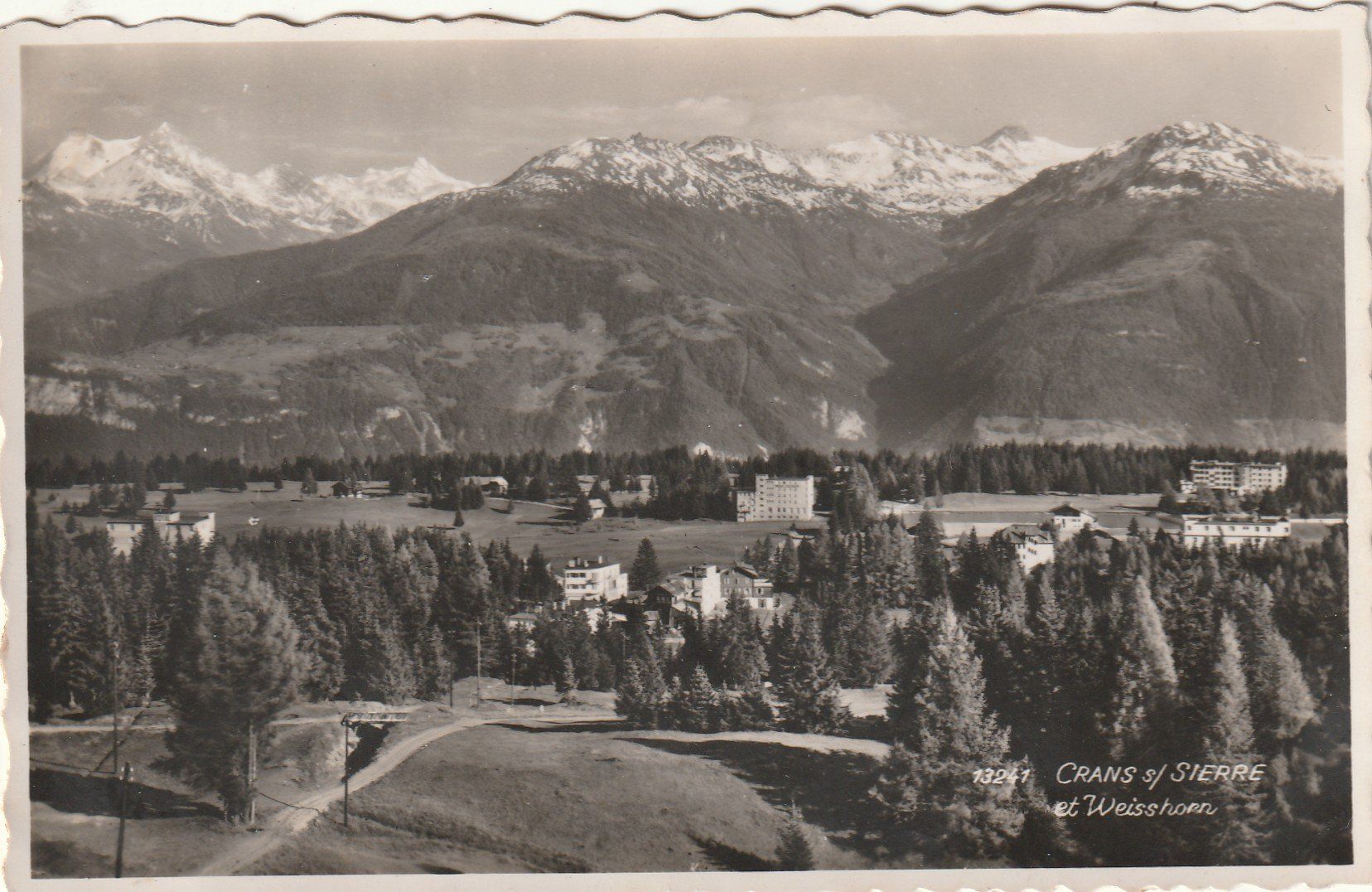 Ansichtskarten: Crans sur Sierre – Gebraucht aus Rorschacherberg von fratovi2