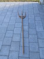 Antike Heugabel  aus Holz, Vintage Deko!