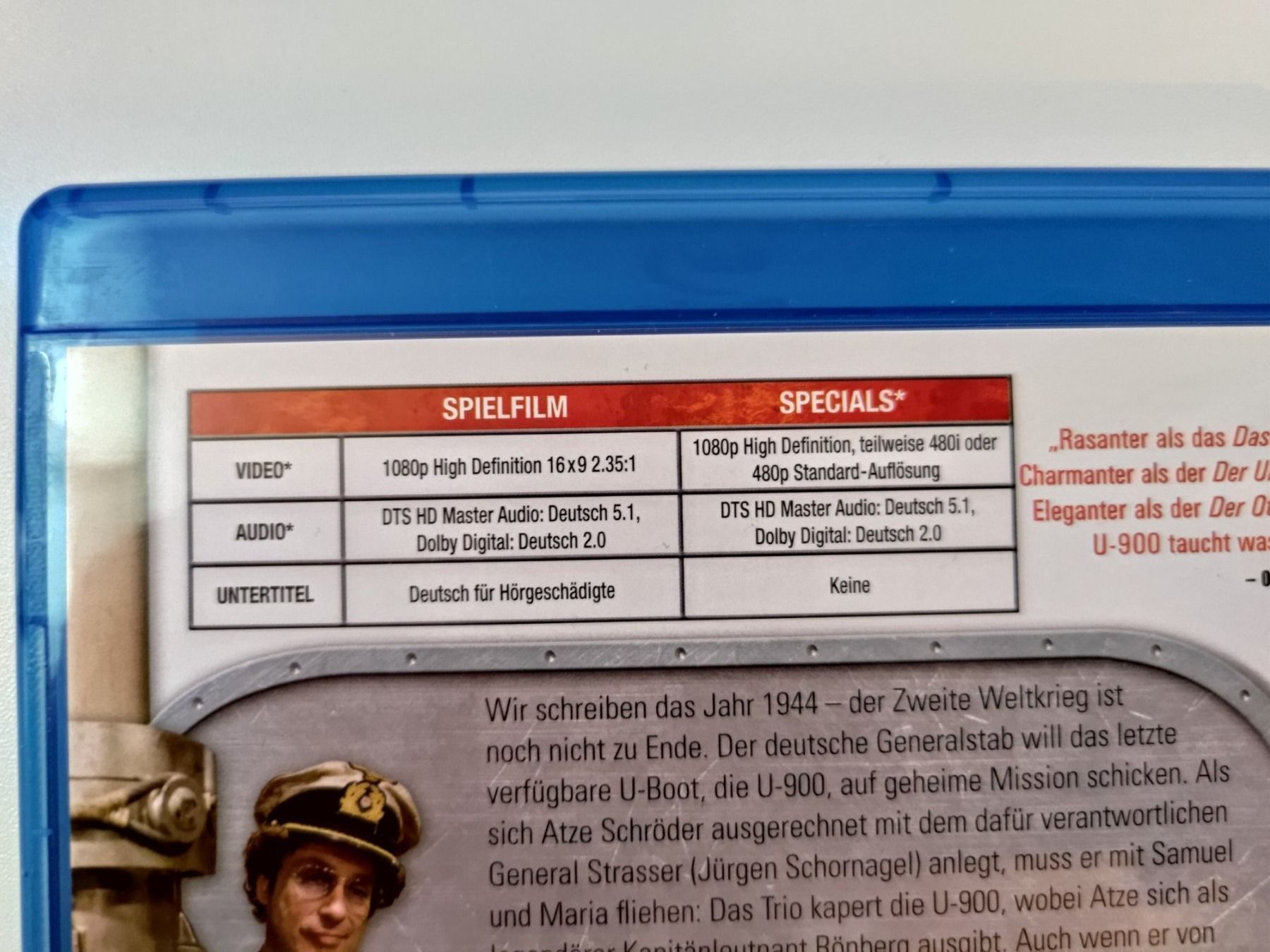 Tutti i DVDs: U-900 – Usato da Liestal venduto da Kratzilla 3