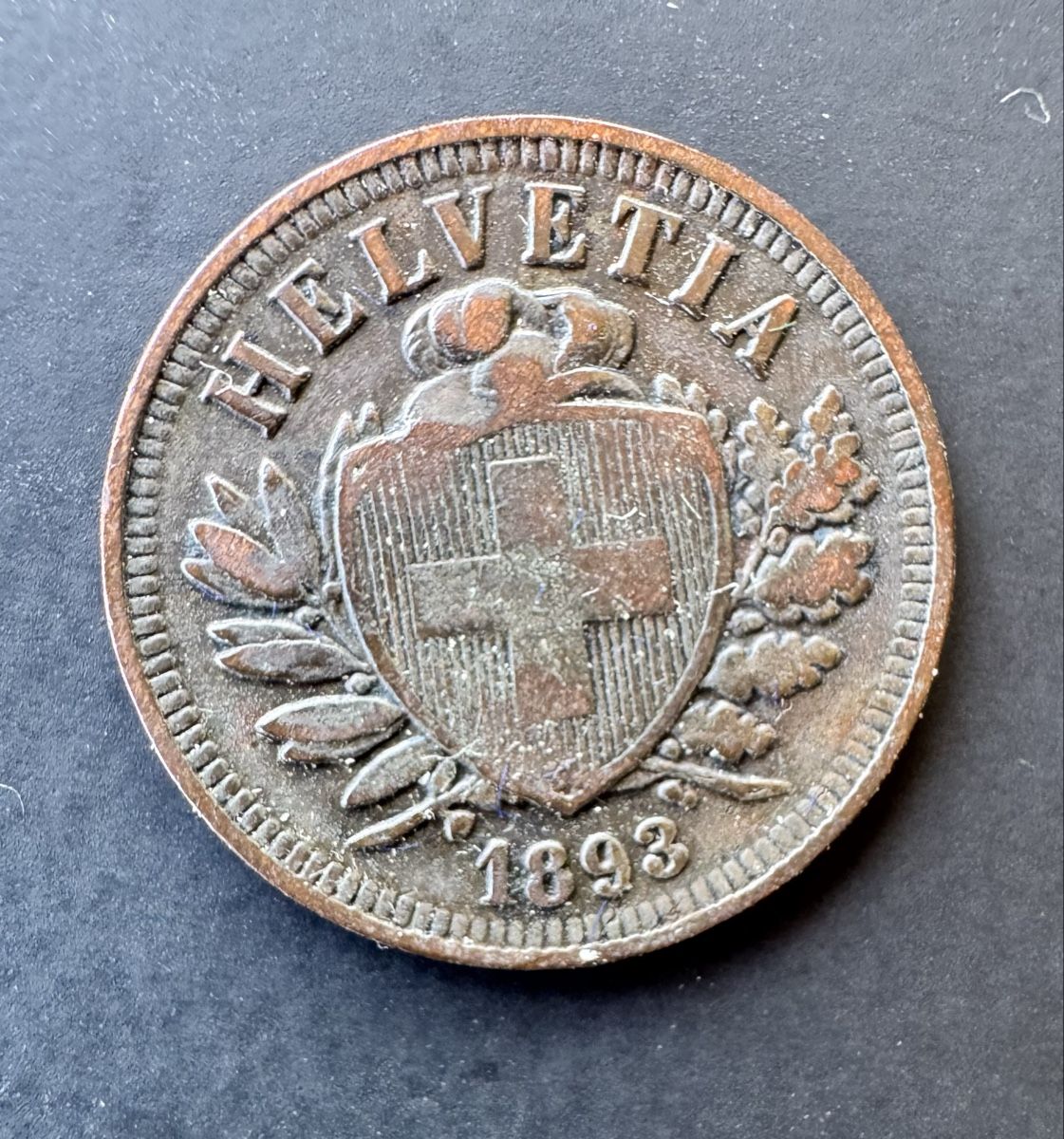 Tutti le monete: 2 Rappen 1893 – Usato da Meilen venduto da coins4sale