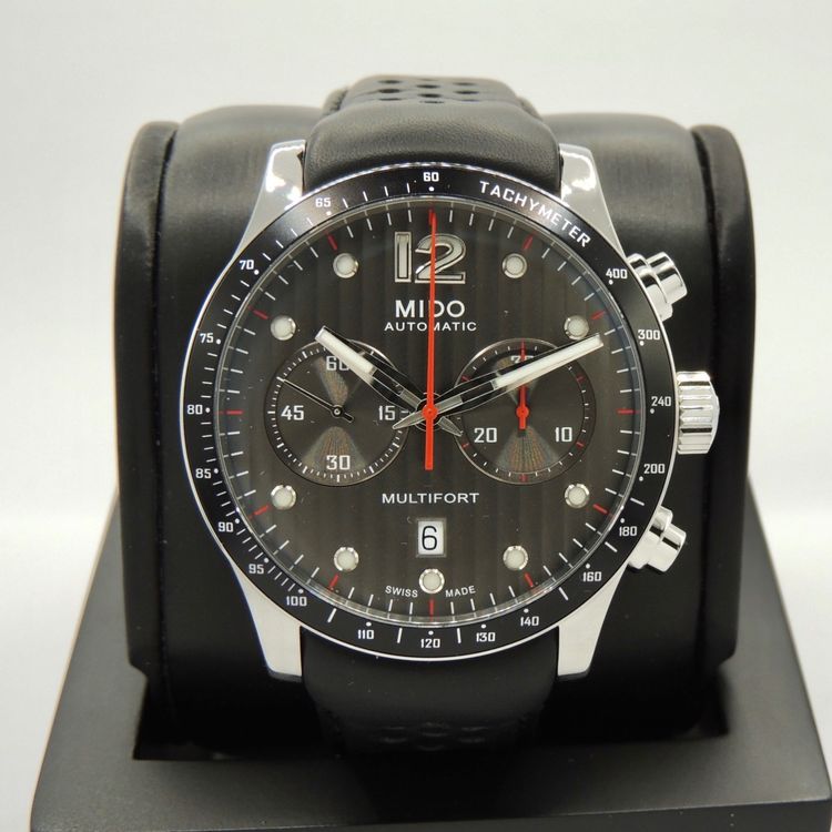 MIDO Multifort M040.407.16.040.00 - Montre Automatique Homme Acier Inoxydable Saphir