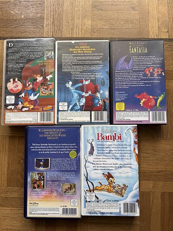 Alle VHS: Disney-VHS-Filme – Gebraucht aus Wettingen von ale_6nyg 1