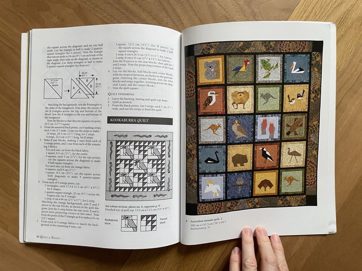 Bücher: Patchwork Buch Quilt a Koala Margaret Rolfe – Gebraucht aus Fribourg von Mymikrakra01 6