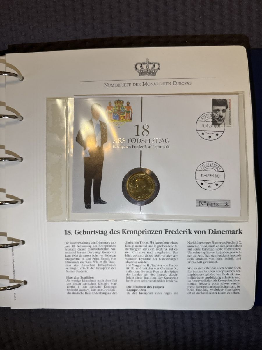 Alle Münzen: Numisbriefe der Monarchien Europas 1993 – Neu (gemäss Beschreibung) aus Emmenbrücke von ram_xkq9 2