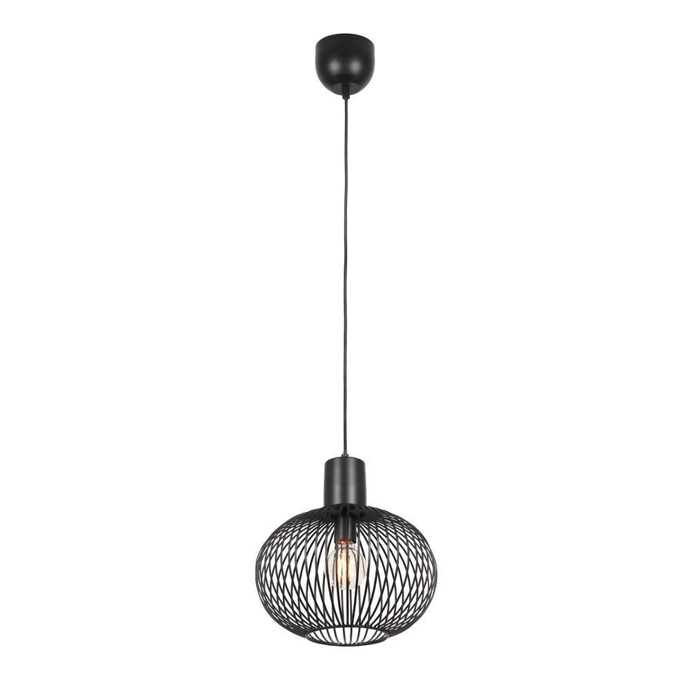 Kronleuchter & Deckenlampen: Pendelleuchte, Schwarz, Gitter, 33 cm Ø – Neu (gemäss Beschreibung) aus Kreuzlingen von Smart-Light