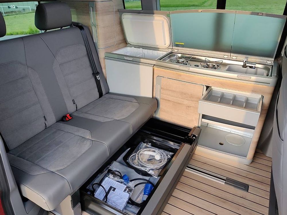 VW Veicoli da campeggio: VW T6.1 California Ocean Edition 4 Motion fortanarot – Usato da Altendorf venduto da vw-bus-vermietung 5