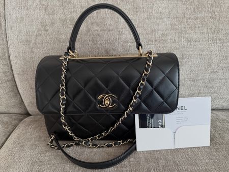 Chanel Trendy Schwarz- Fullset!