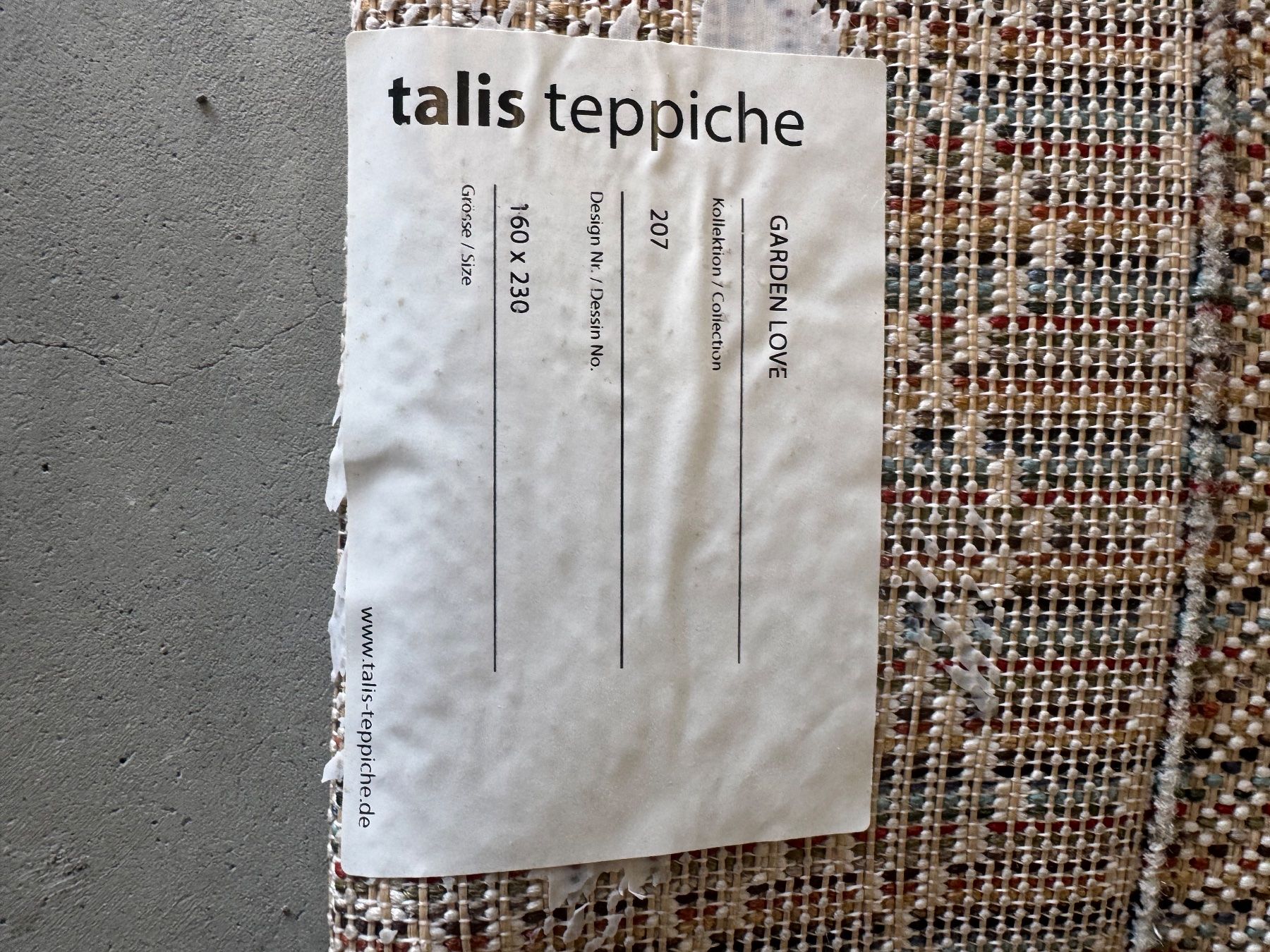 Teppiche: NEUER OUTDOOR Teppich cremefarben mit Muster – Gebraucht aus WettswiL von mpo_hp7y 4