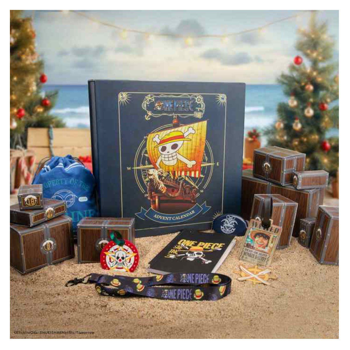Calendari: One Piece: Deluxe Adventskalender 2024 – Nuovo e nell'imballaggio originale da Pratteln venduto da Dollshop 6