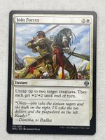 Magic: The Gathering Join Forces Karte, TOP Zustand!