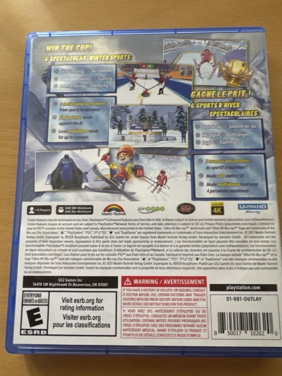 Sony Giochi: Winter Sport Games – Usato da Brunnadern venduto da Nanuk60 1