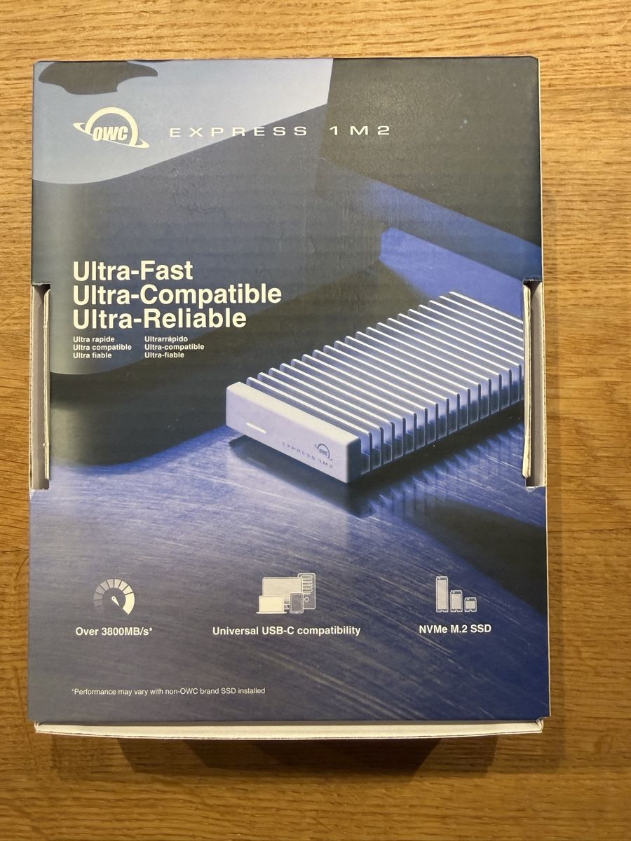 OWC Harddisks: OWC Express 1M2 / Leergehäuse – Neu und originalverpackt aus Malters von denblance 1