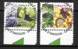 Nr. 1003 - 1004 2 Werte mit ET Vollstempel Bern 21.11.2000