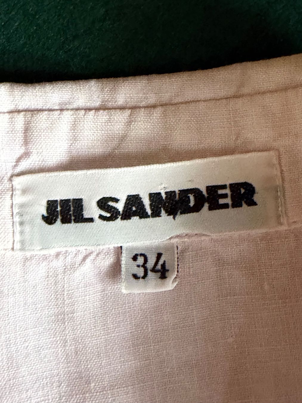 Jil Sander Camicette: JIL SANDER   Bluse Größe 34  / 34/36 DE  100% Leinen – Usato da Interlaken venduto da Bona55 7