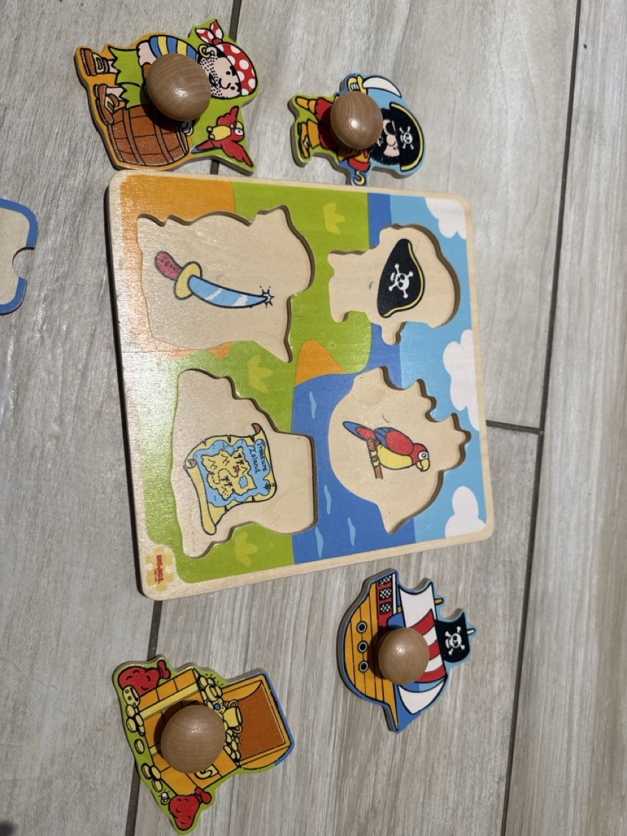 Haba Puzzle: Holz-Steckpuzzle-Set für Kinder – Usato da Gelterkinden venduto da Familienferien 2