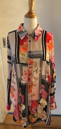 Bocetto Bluse aus Italien, Grösse 48 (ital.)