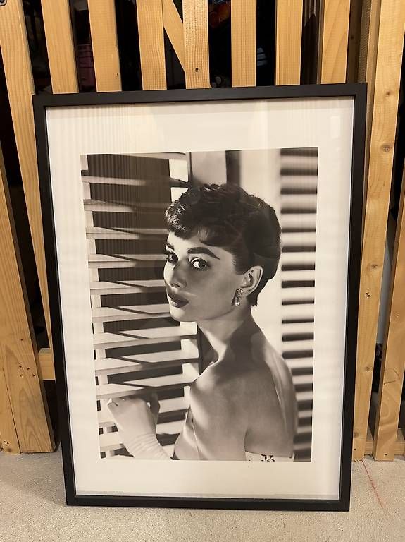 Foto & Immagini: Audrey Hepburn & Sean Connery Kunstdrucke, gerahmt! – Usato da Aarau venduto da ramon_kuebler 2