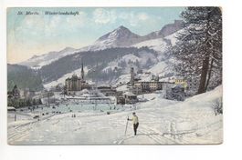 ST. MORITZ Winterlandschaft - Eisfeld
