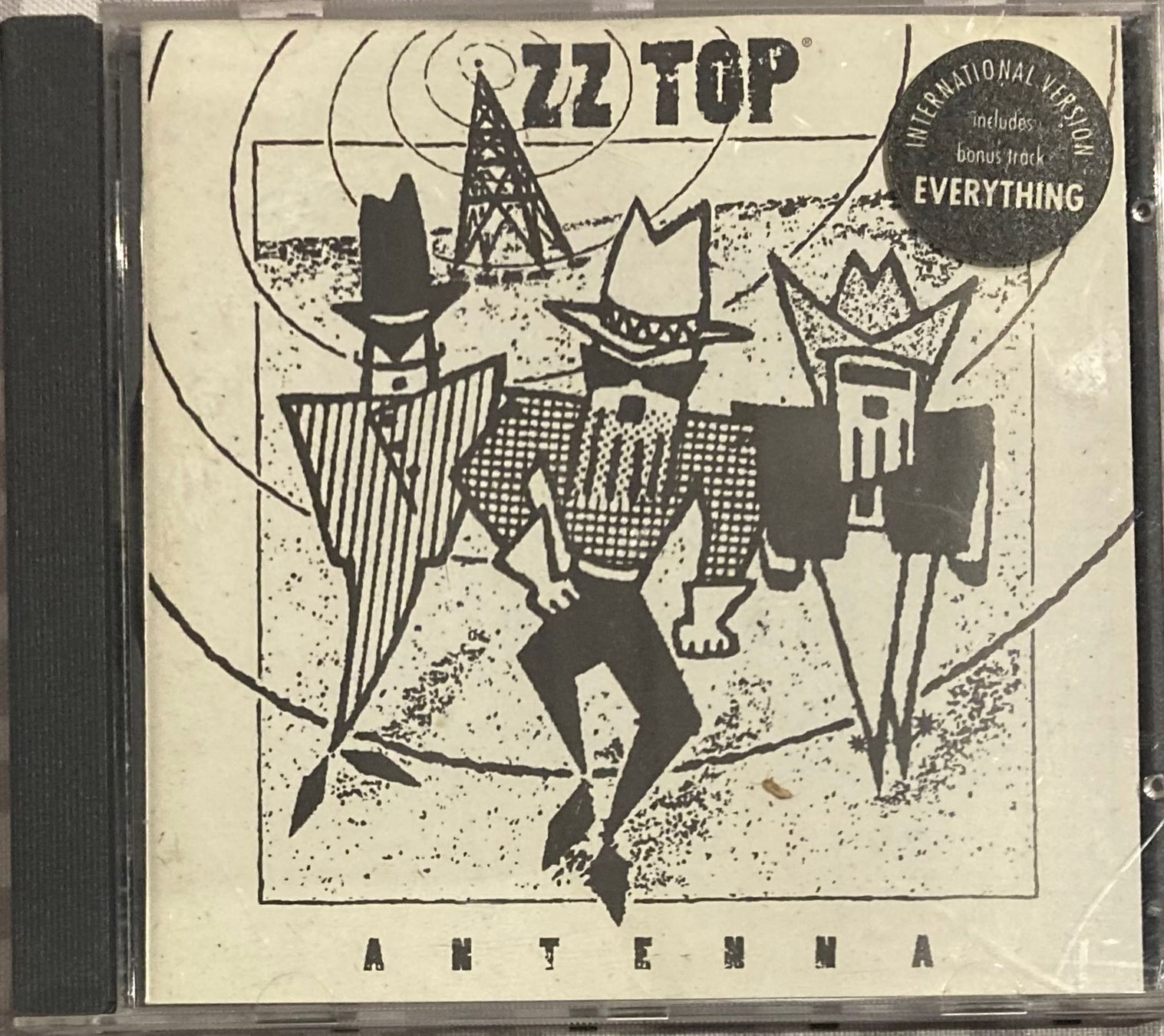 CD: ZZ TOP - ANTENNA – Usato da Poliez-Pittet venduto da Newtown-Records