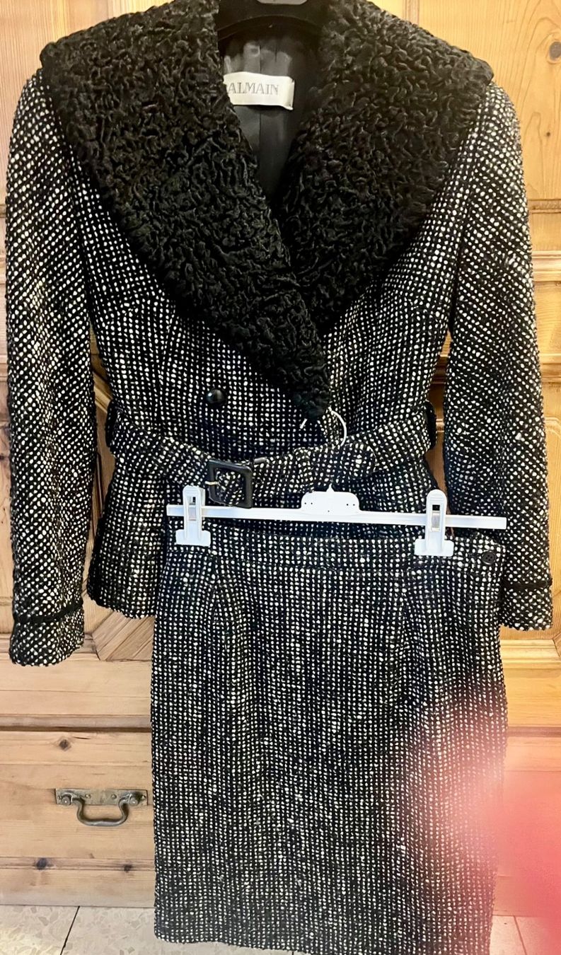 Costumi: PIERRE BALMAIN Damen Designer Zweiteiler Gr. 36 – Usato da Urdorf venduto da Anassor 2