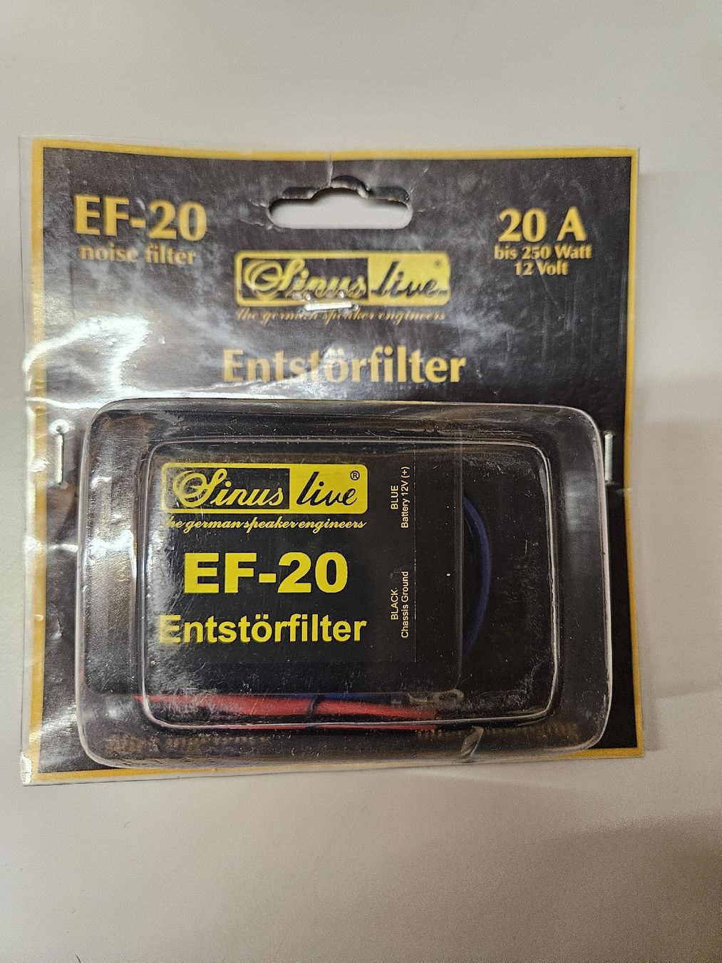 Componenti elettronici: Sinus Live EF-20 Entstörfilter, Neu & Originalverpackt – Nuovo (secondo la descrizione) da St.Gallenkappel venduto da RocknSkull