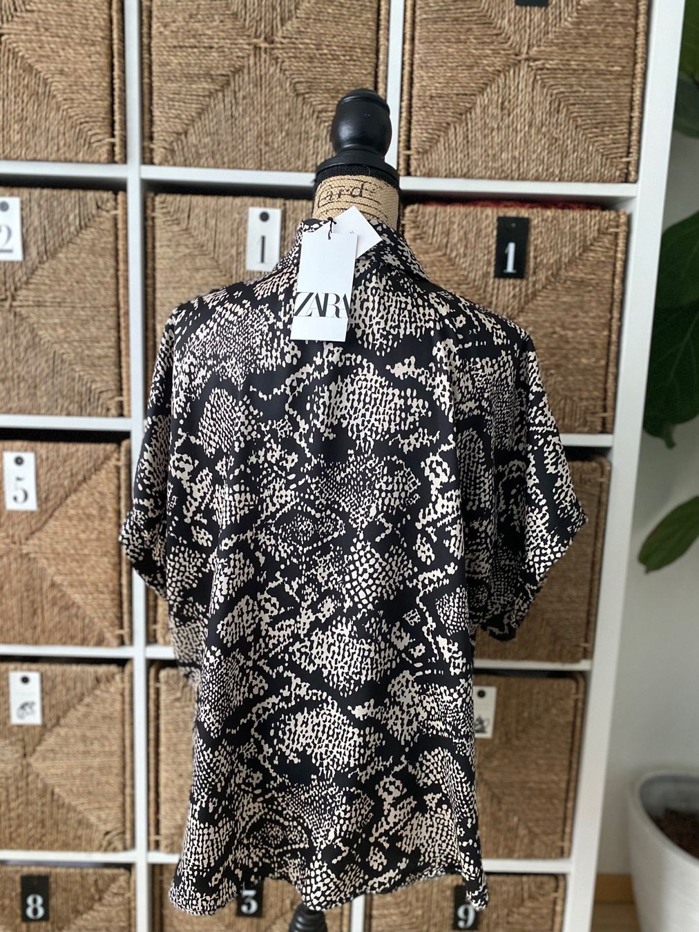 Zara Blusen: ZARA shirt, XL, snake print – Neu (gemäss Beschreibung) aus Safenwil von rgs_tg62 2