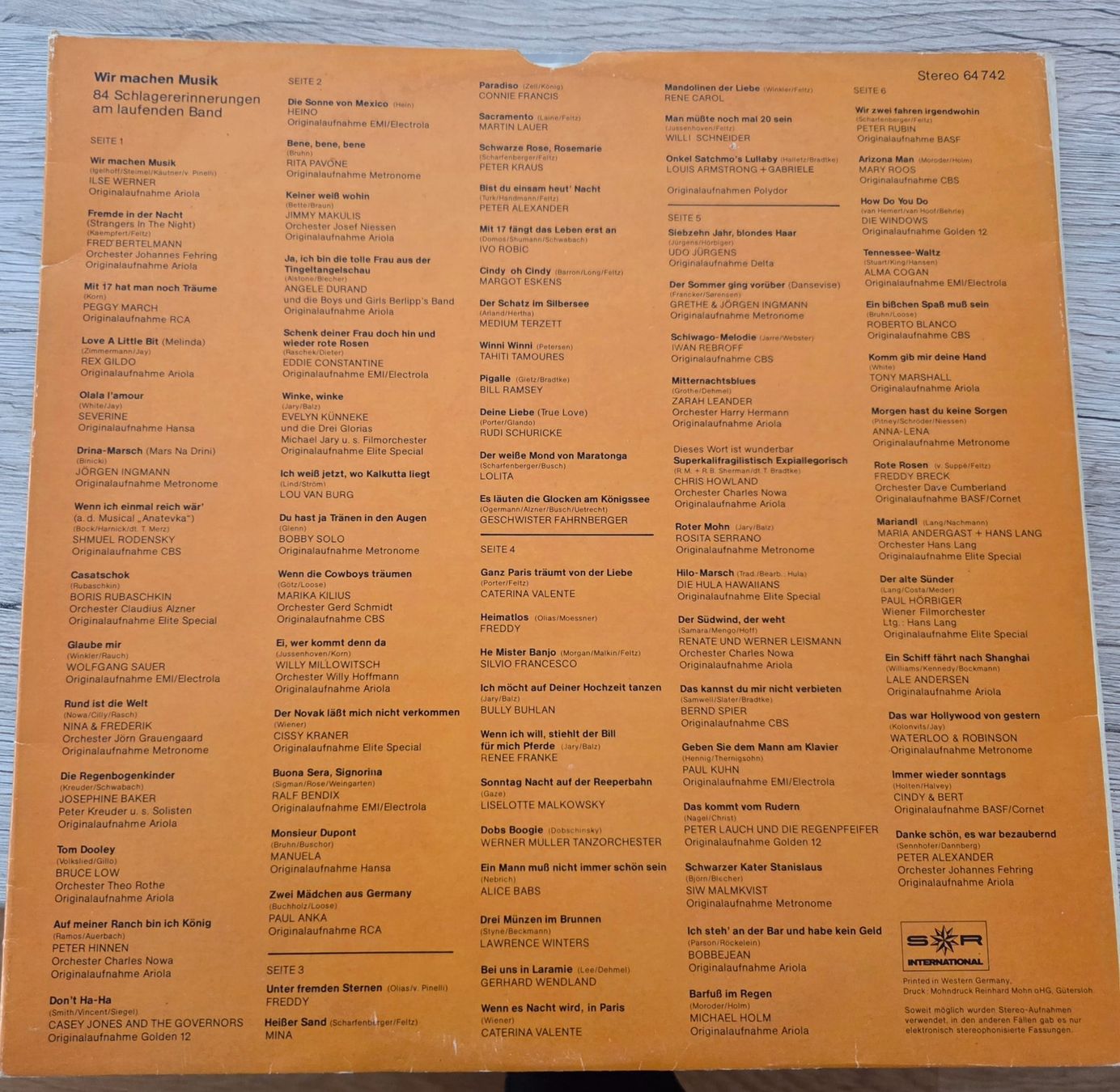 Dischi in vinile: 15 Schallplatten, Hitparaden ecc., mit gegen 200 Titel – Usato da Luzern venduto da Stachi6 4