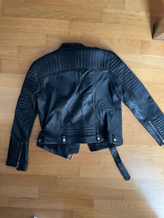 Zara Lederjacke Gr. L Schwarz, Top Zustand für den Herbst!