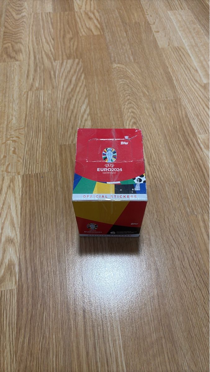 Topps Carte collezionabili: Topps EURO2024 Germany Box à 100 Packs – Nuovo e nell'imballaggio originale da Therwil venduto da leo1974