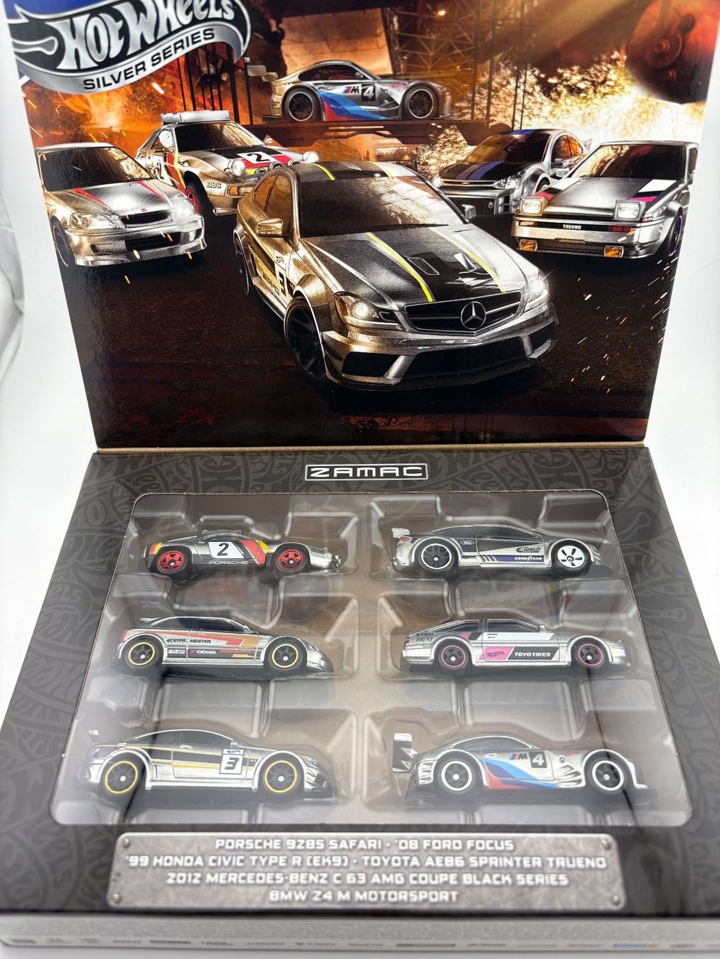 Hot Wheels Modellini d'auto: Hot Wheels Silver Series Zamac Walmart Exclusive Set – Nuovo e nell'imballaggio originale da Flawil venduto da HeisseReifen 1