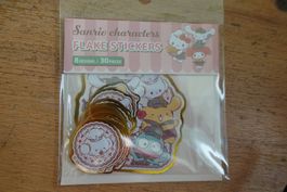 Süsse Flake Sticker Sanrio - Diverse Characters
