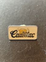 Anstecknadel Cadillac Logo weiss goldfarben gebraucht