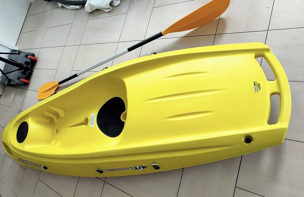 Gommoni, kayak & canoe: Kayak Bic Ouassou + pagaia – Usato da Figino venduto da luc_qn55 3