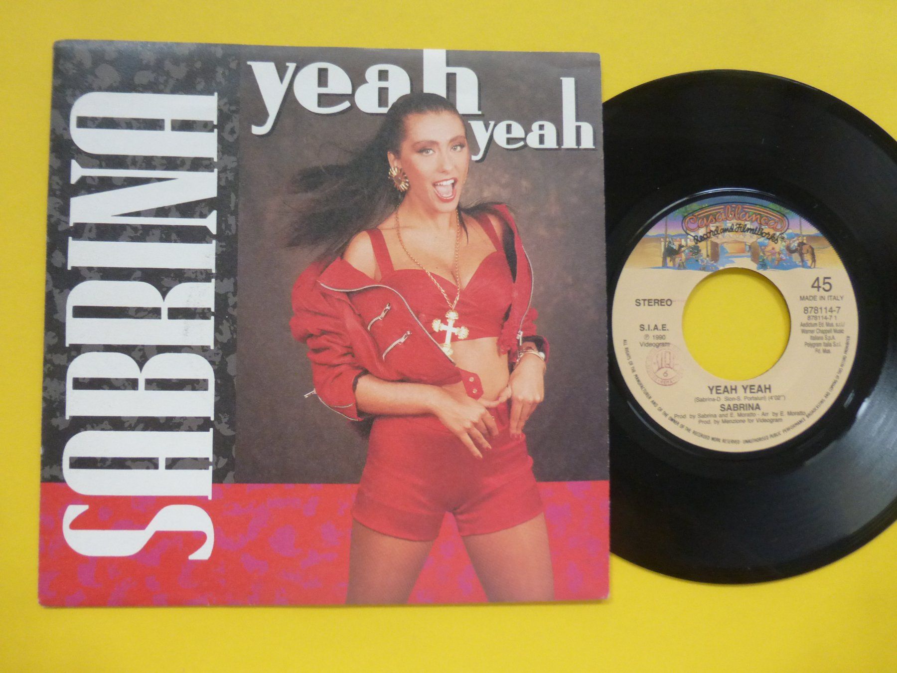 Dischi in vinile: Sabrina – Yeah Yeah – Usato da Zürich venduto da Swiss57