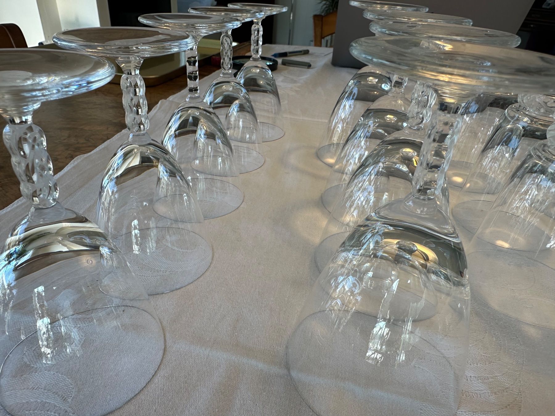 Lalique Bicchieri: Lalique Gläser Saint Hubert +++ – Usato da Stettfurt venduto da 2442 7