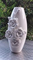 Vase keramik in weiss h43cm